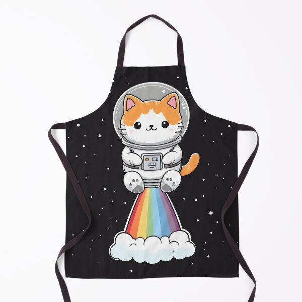 Item preview, Zoomies Engaged - Space Cat designed and sold by LarkspurAndTea.