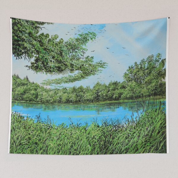Item preview, Grown Cloud - a cloud of leaves designed and sold by art paintings.