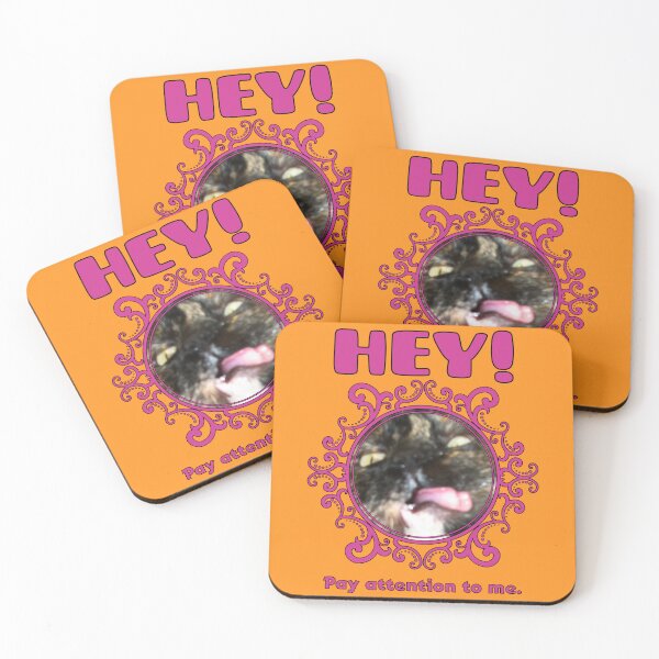 Item preview, Cat Hey Pay Attention To Me designed and sold by GatorDesign.