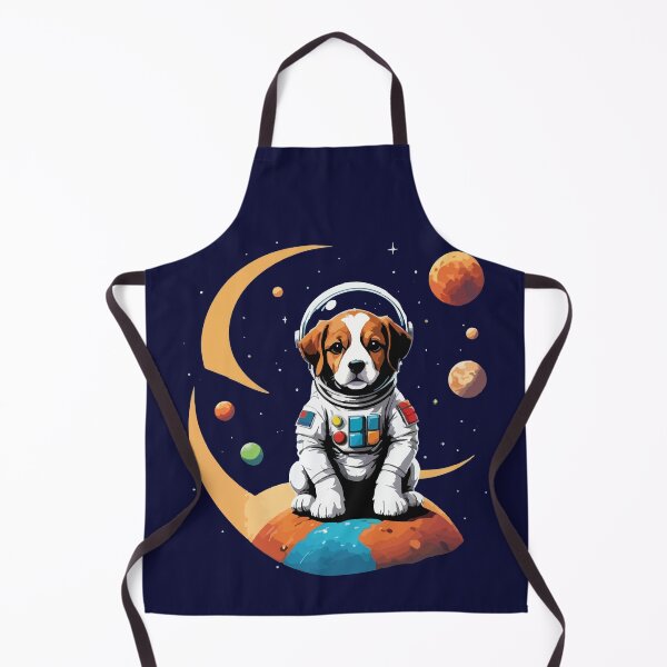 Item preview, Interstellar Canine Adventure: Vibrant Astronaut Dog in Space designed and sold by Yehia-Massoud.