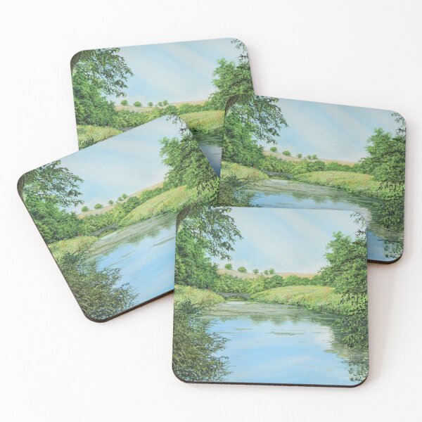 Item preview, Idyllic view - summer park or garden designed and sold by art paintings.
