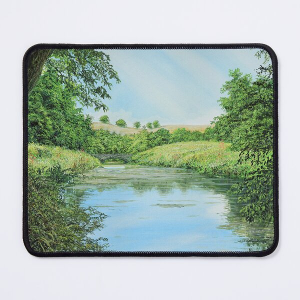 Item preview, Idyllic view - summer park or garden designed and sold by art paintings.