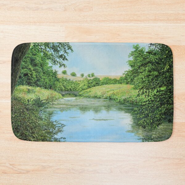 Item preview, Idyllic view - summer park or garden designed and sold by art paintings.