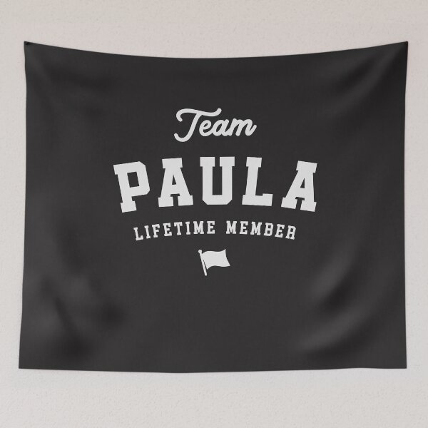 Item preview, Team Paula Lifetime Member Funny Name Paula designed and sold by cidolopez.