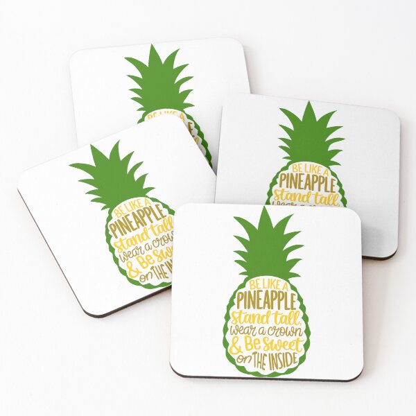 Item preview, Be Like a Pineapple Inspirational Quote designed and sold by theartfulaspie.