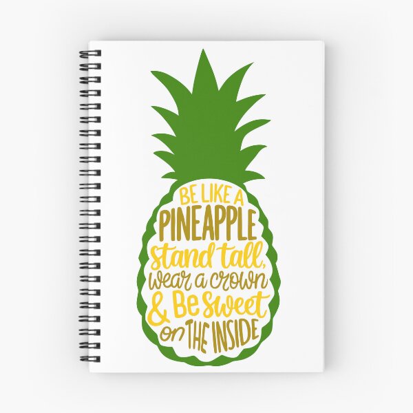 Item preview, Be Like a Pineapple Inspirational Quote designed and sold by theartfulaspie.