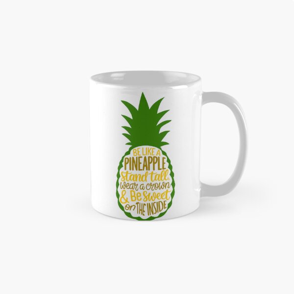 Item preview, Be Like a Pineapple Inspirational Quote designed and sold by theartfulaspie.