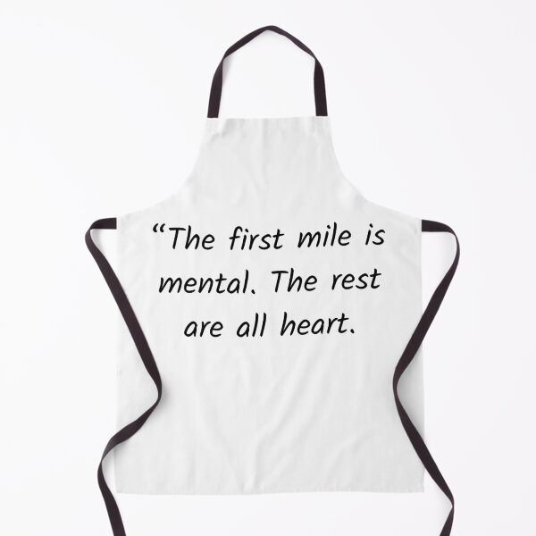 Item preview, The first mile is mental designed and sold by Solastavie.