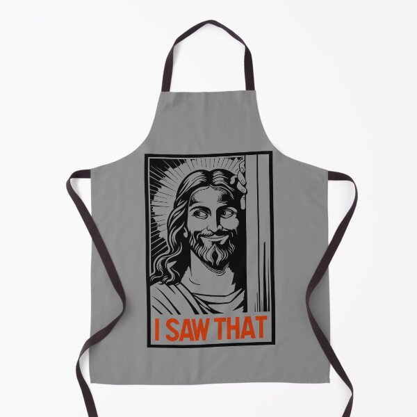 Item preview, I Saw That – Funny Jesus Watching Meme designed and sold by Aredbox.