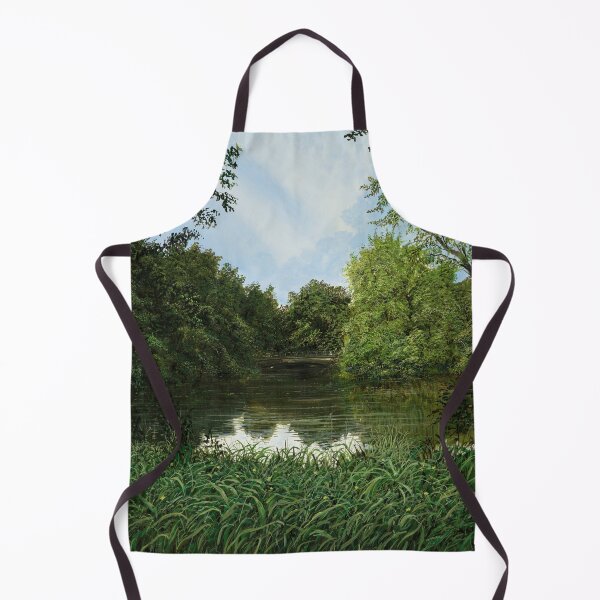 Item preview, Berlin Tiergarten - a body of water in the park designed and sold by art paintings.