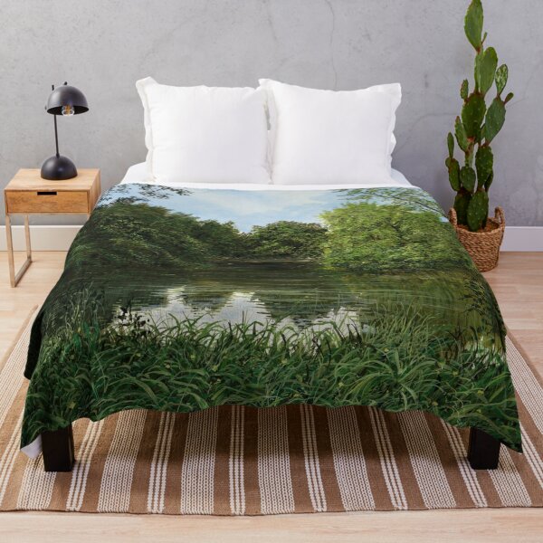 Item preview, Berlin Tiergarten - a body of water in the park designed and sold by art paintings.