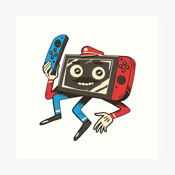 Item preview, Funny Switch Sticker designed and sold by stylishnow.