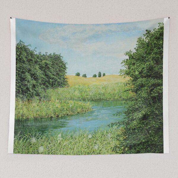 Item preview, English Garden - an idyll in summer designed and sold by art paintings.