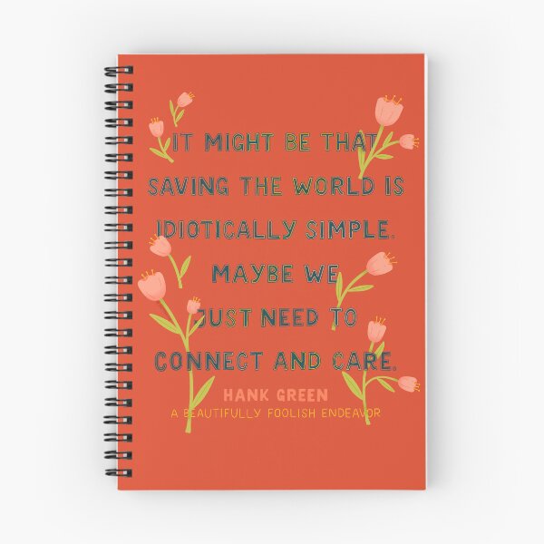 Item preview, Hank Green Quote - Connect and Care designed and sold by carolinaebell.