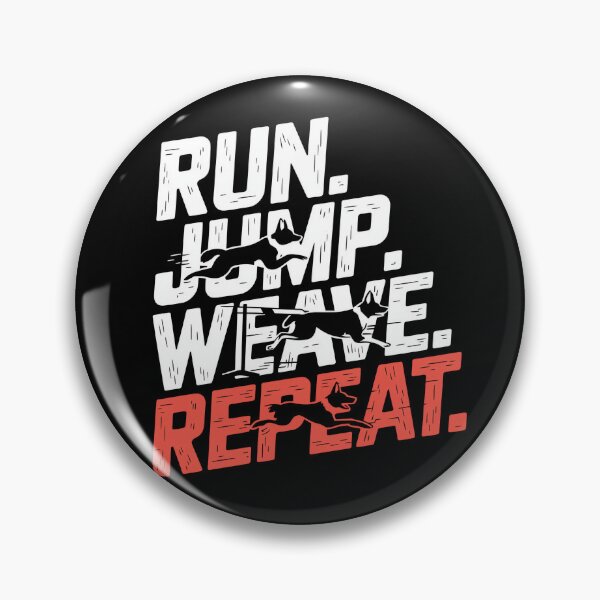 Item preview, Run. Jump. Weave. Repeat. designed and sold by MagicWander.