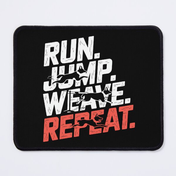 Item preview, Run. Jump. Weave. Repeat. designed and sold by MagicWander.