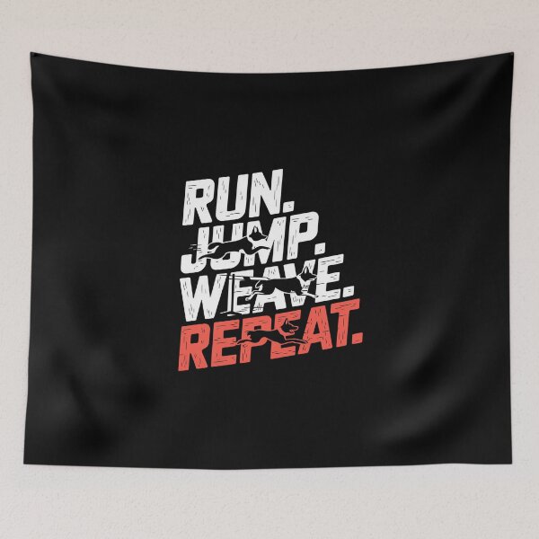 Item preview, Run. Jump. Weave. Repeat. designed and sold by MagicWander.