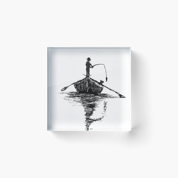 Aperçu de l'œuvre Juste de la pêche créée et vendue par MbArtStyleWorks.