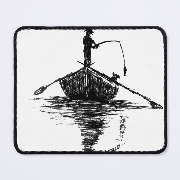 Item preview, Just Fishing designed and sold by MbArtStyleWorks.