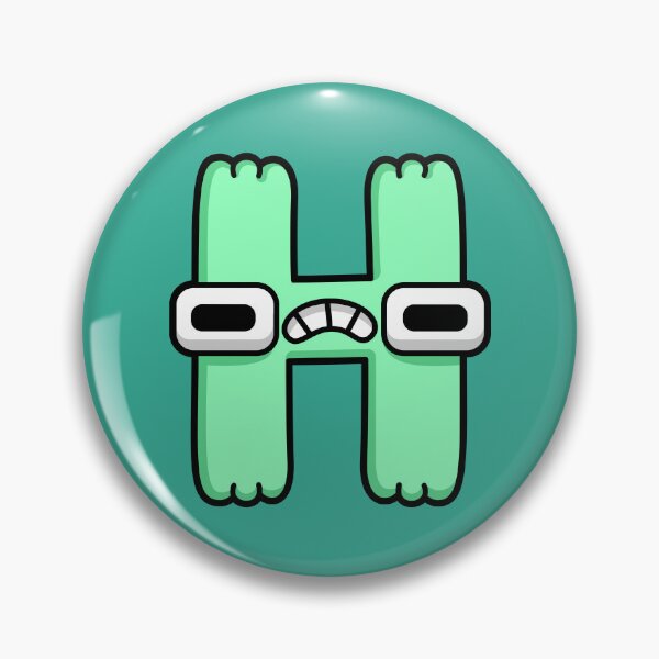 Item preview, Alphabet Lore H designed and sold by Gamify Store.