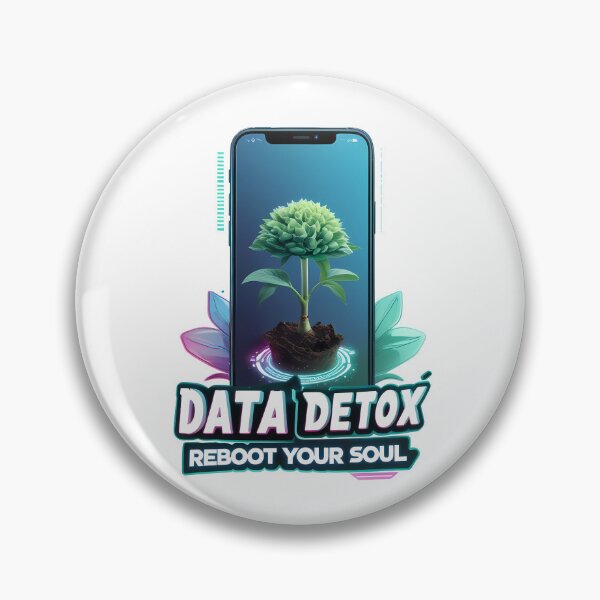 Item preview, Digital Bloom: Data Detox: Reboot Your Soul designed and sold by zoughlal.
