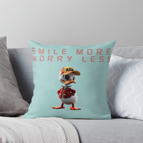 Item preview, Smile More, Worry Less – Cool Duck Edition designed and sold by EDigitalStore.