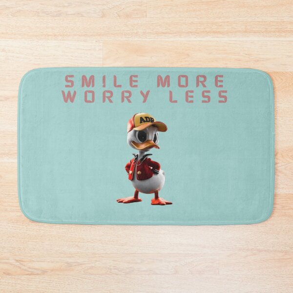 Item preview, Smile More, Worry Less – Cool Duck Edition designed and sold by EDigitalStore.