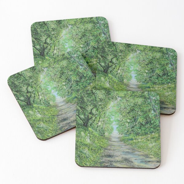 Item preview, Tunnelweg - a tunnel of nature designed and sold by art paintings.