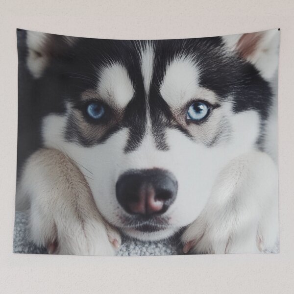 Item preview, Doe-eyed Siberian Husky Pup designed and sold by XYZish.
