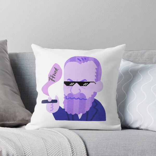 Item preview, Purple animated Freud designed and sold by Lizandro  Serrano Pacheco.