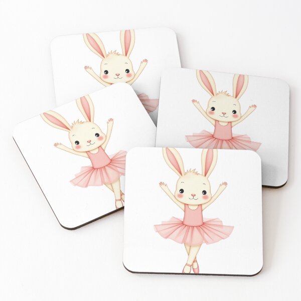 Item preview, Bunny en Pointe: A Tiny Dancer’s Whimsical Journey designed and sold by Moh-nd-Eg.