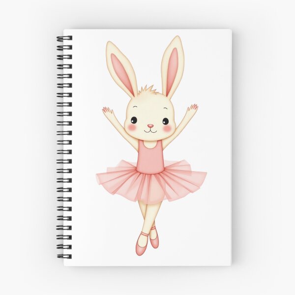 Item preview, Bunny en Pointe: A Tiny Dancer’s Whimsical Journey designed and sold by Moh-nd-Eg.
