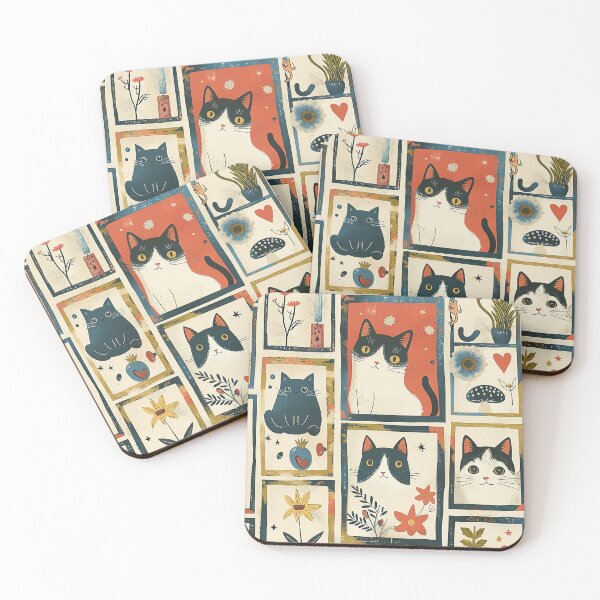 Item preview, Vintage Cat collages  designed and sold by Wayo29.