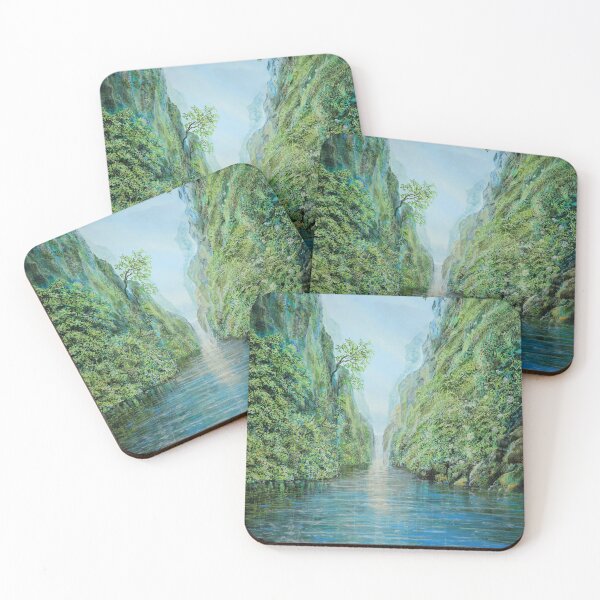Item preview, Lichtertal - magical, bright, natural, peaceful landscape designed and sold by art paintings.
