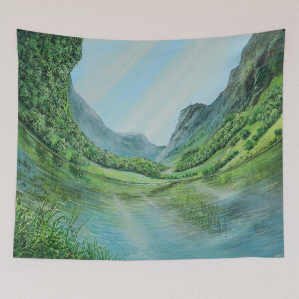 Item preview, The New Gravity - a Curved Image designed and sold by art paintings.