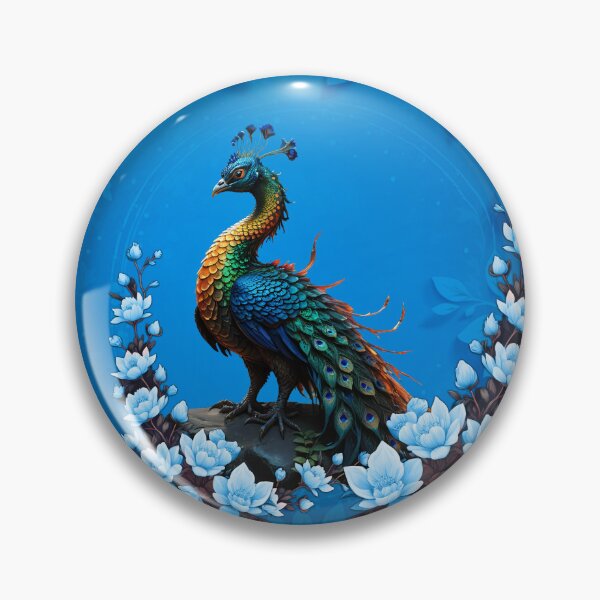 Item preview, The majestic peacock: A play of colors in nature.  designed and sold by nicky2342.