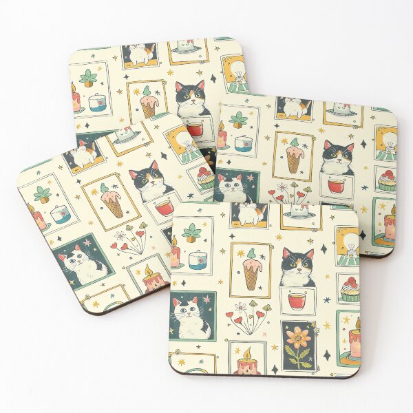 Item preview, Vinrtage cat collage designed and sold by Wayo29.