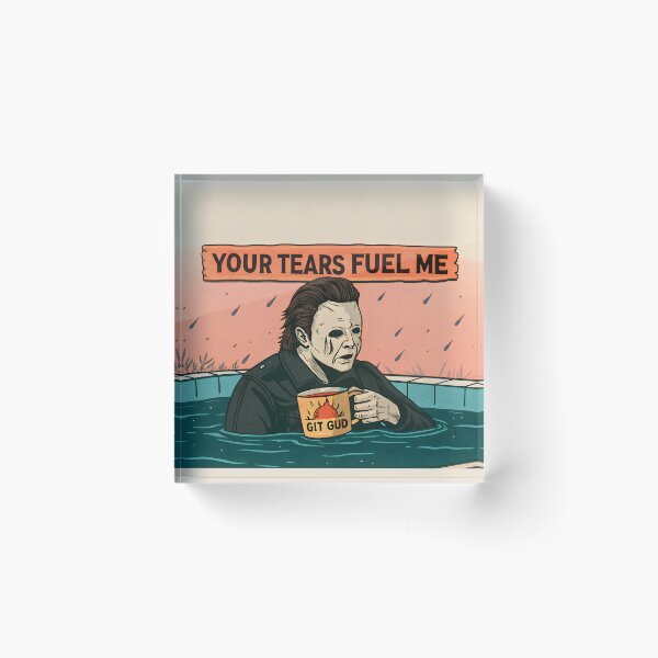 Item preview, Your Tears Fuel Me – Git Gud Edition designed and sold by HoneyNutCrisis.