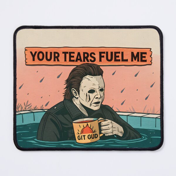 Item preview, Your Tears Fuel Me – Git Gud Edition designed and sold by HoneyNutCrisis.
