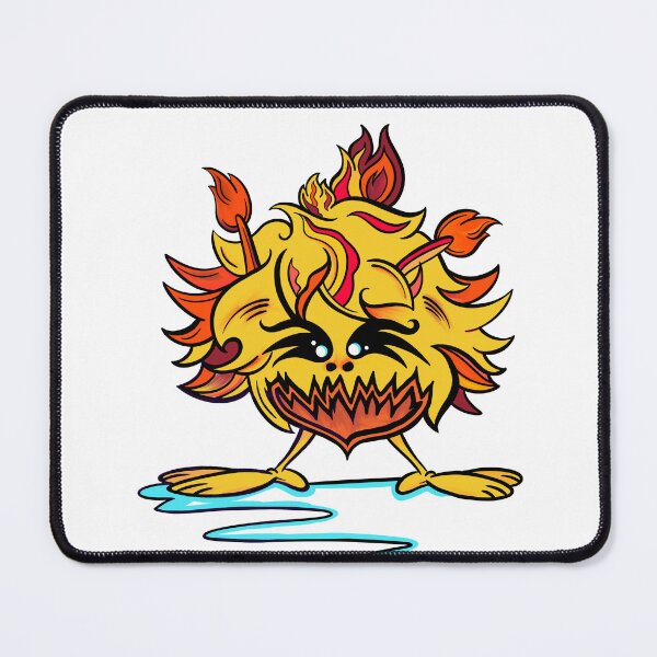 Item preview, Fire Sprite Monster – “Blaze Buddy” designed and sold by DanielleJScott.com.