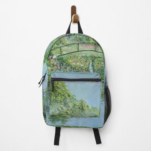 Item preview, In the garden - a park with a bridge designed and sold by art paintings.