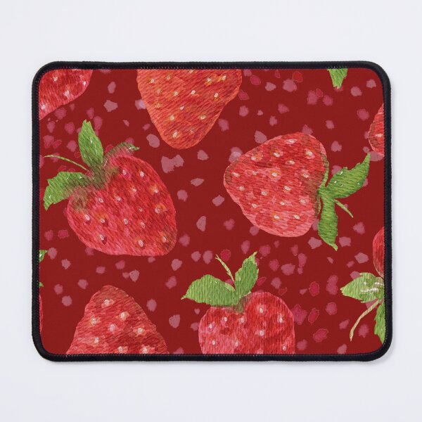 Item preview, strawberry watercolor designed and sold by Wayo29.