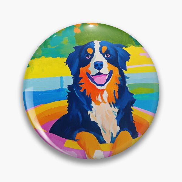 Item preview, Poolside Bernese Mountain Dog designed and sold by lostinpixels.
