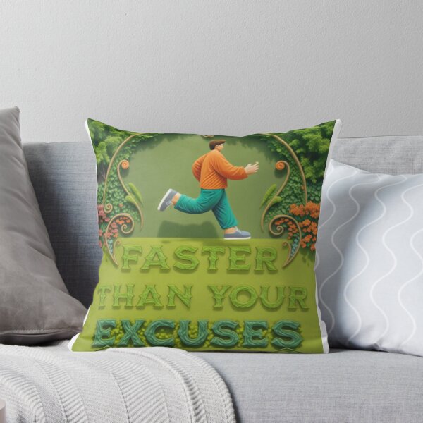 Item preview, Faster than your excuses garden designed and sold by Tees16.