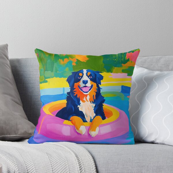 Item preview, Poolside Bernese Mountain Dog designed and sold by lostinpixels.