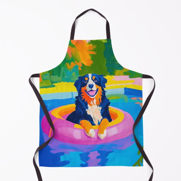 Item preview, Poolside Bernese Mountain Dog designed and sold by lostinpixels.