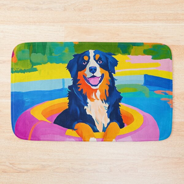 Item preview, Poolside Bernese Mountain Dog designed and sold by lostinpixels.