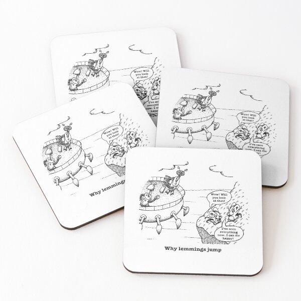Item preview, Why do lemmings jump? designed and sold by Quahx.