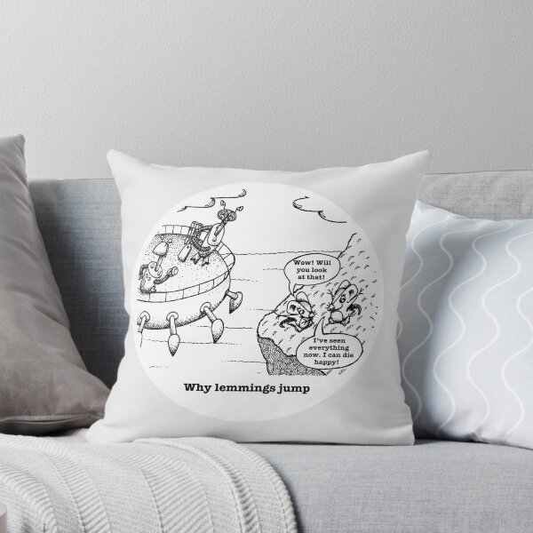 Item preview, Why do lemmings jump? designed and sold by Quahx.