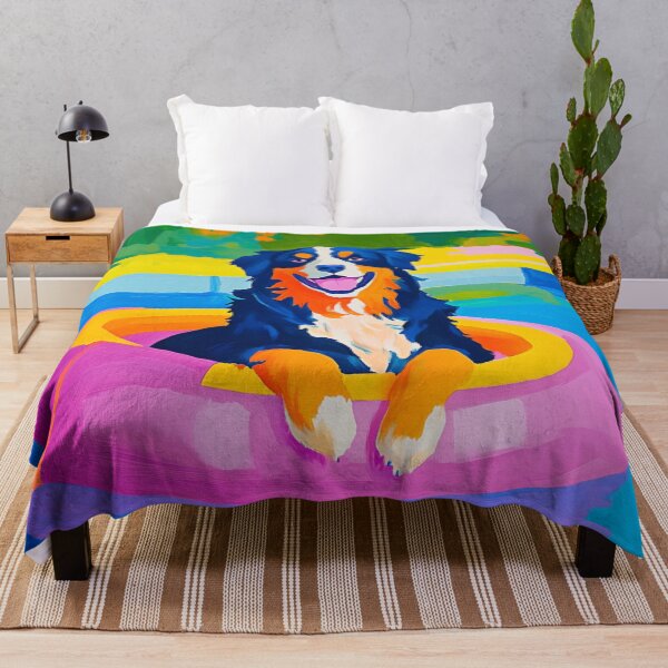 Item preview, Poolside Bernese Mountain Dog designed and sold by lostinpixels.